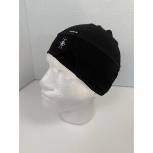 Smartwool Merino Sport Fleece Training Beanie Black Wool Blend SW000646